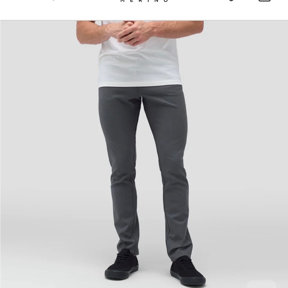 Unbound Material, Men’s Wool Merino Travel Pants